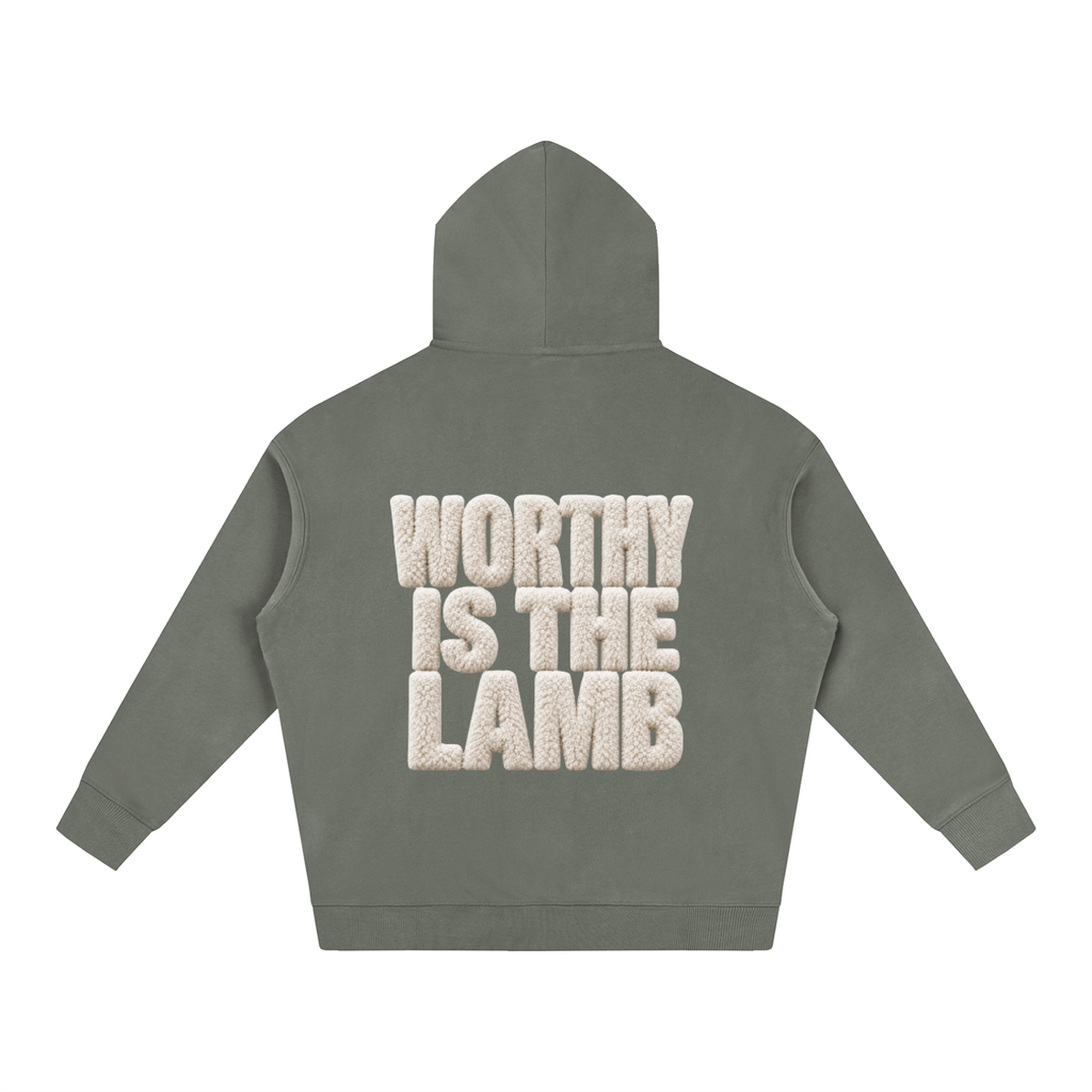 The Lamb Oversize Fleeced Hoodie