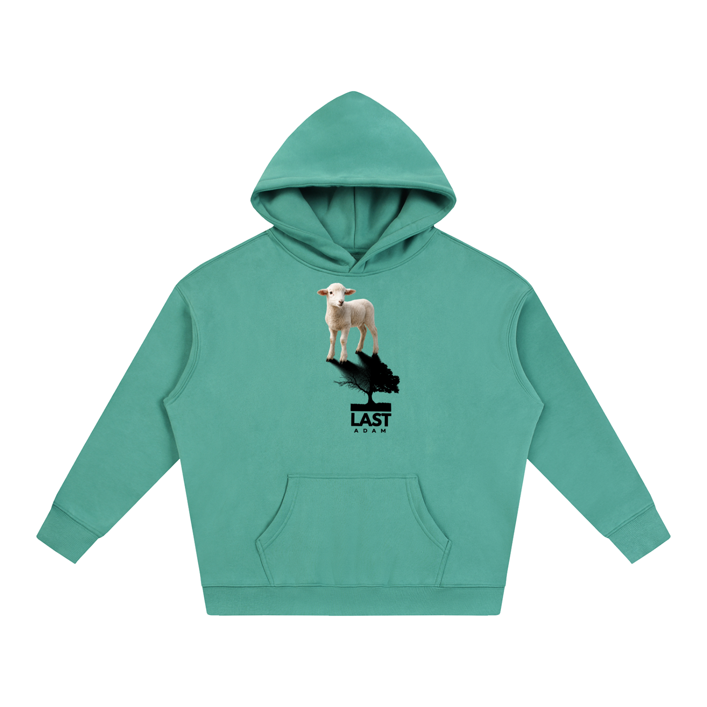 The Lamb Oversize Fleeced Hoodie