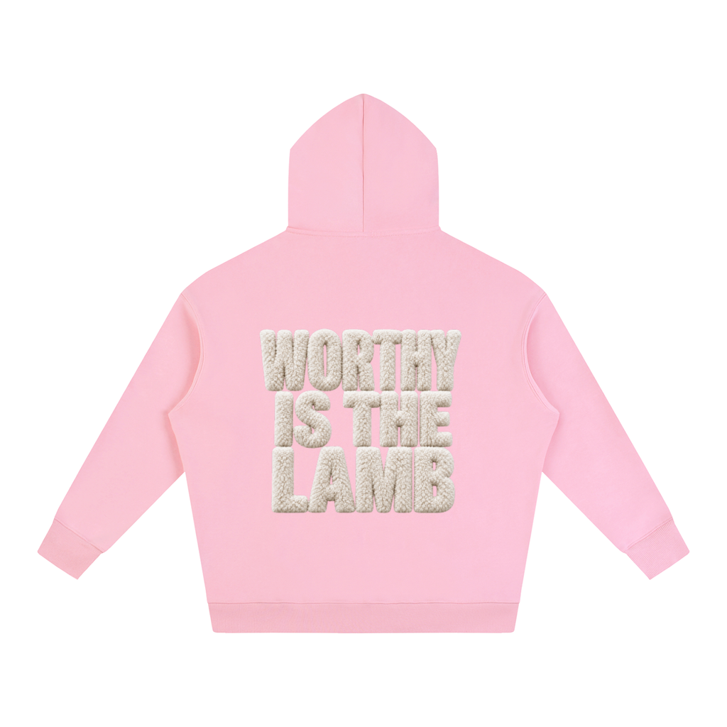 The Lamb Oversize Fleeced Hoodie