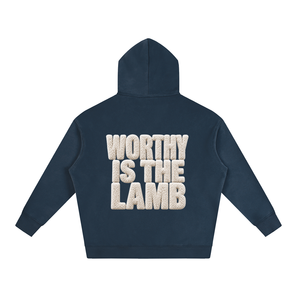 The Lamb Oversize Fleeced Hoodie