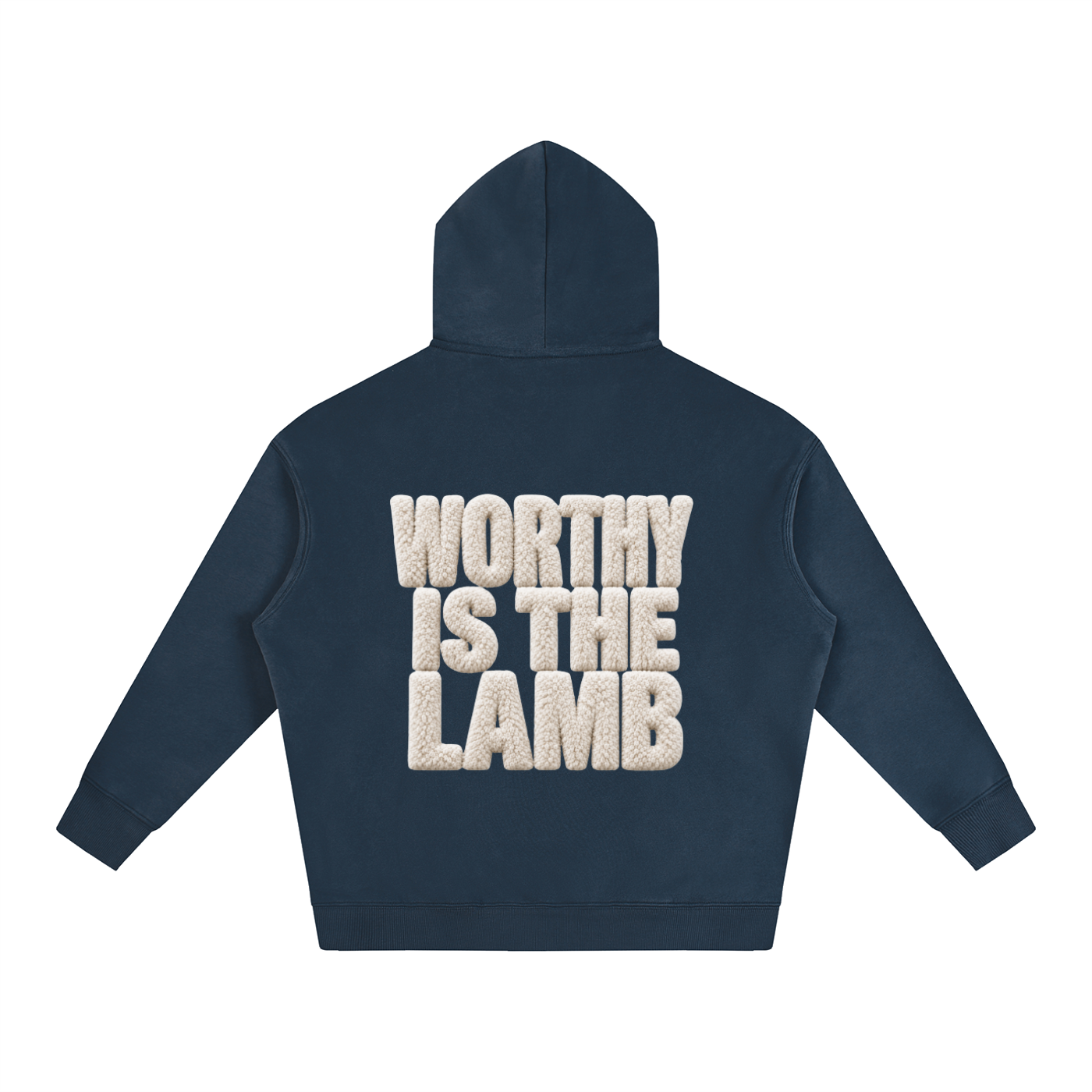 The Lamb Oversize Fleeced Hoodie