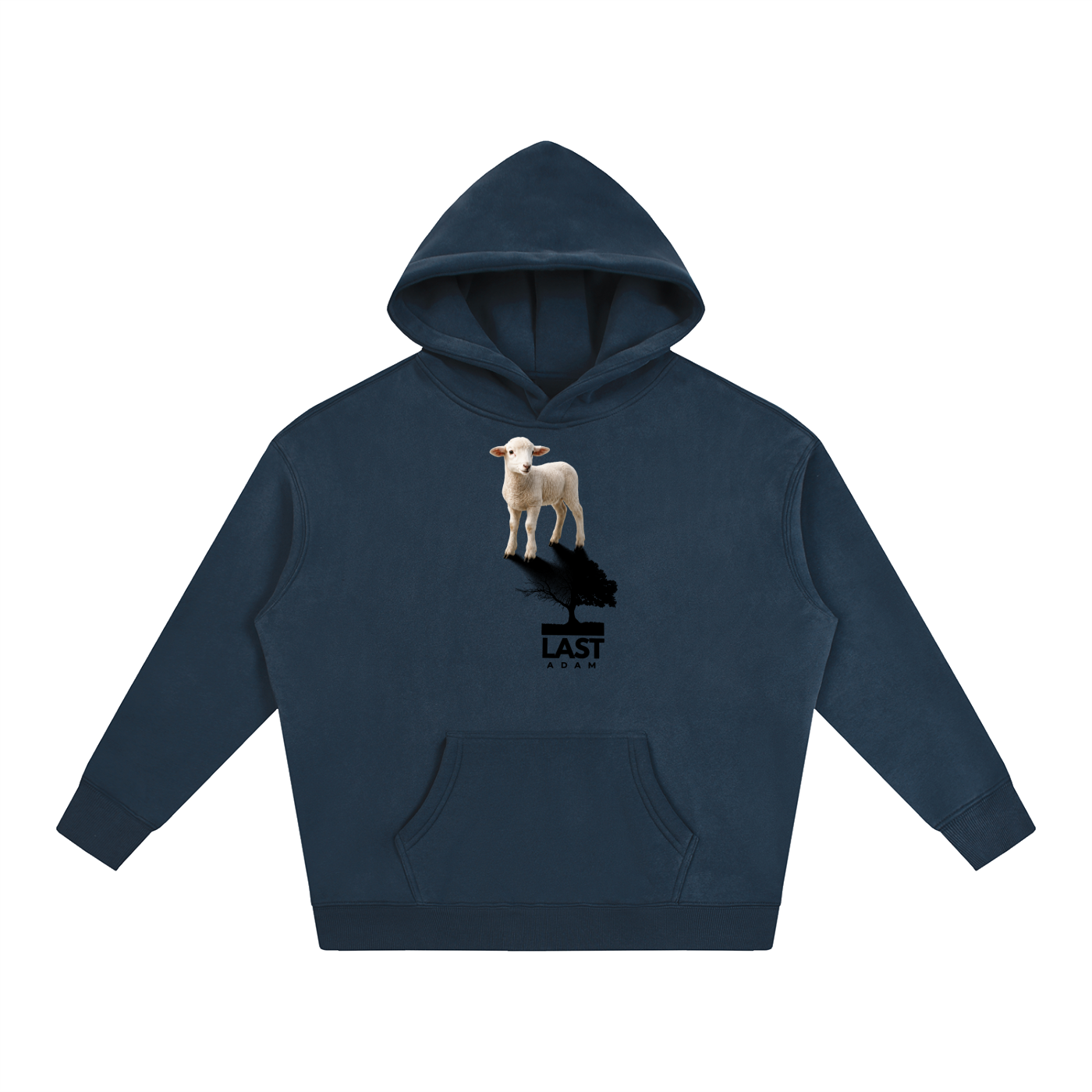 The Lamb Oversize Fleeced Hoodie