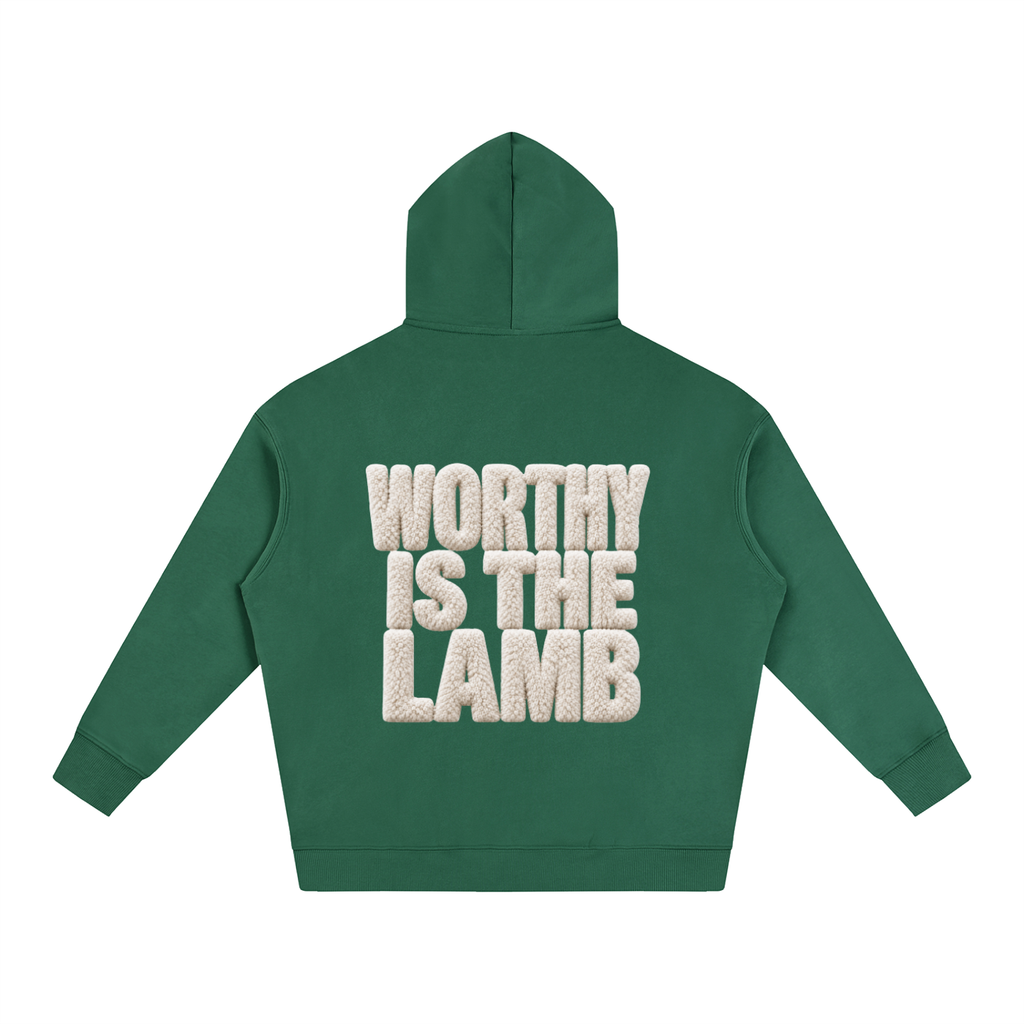 The Lamb Oversize Fleeced Hoodie