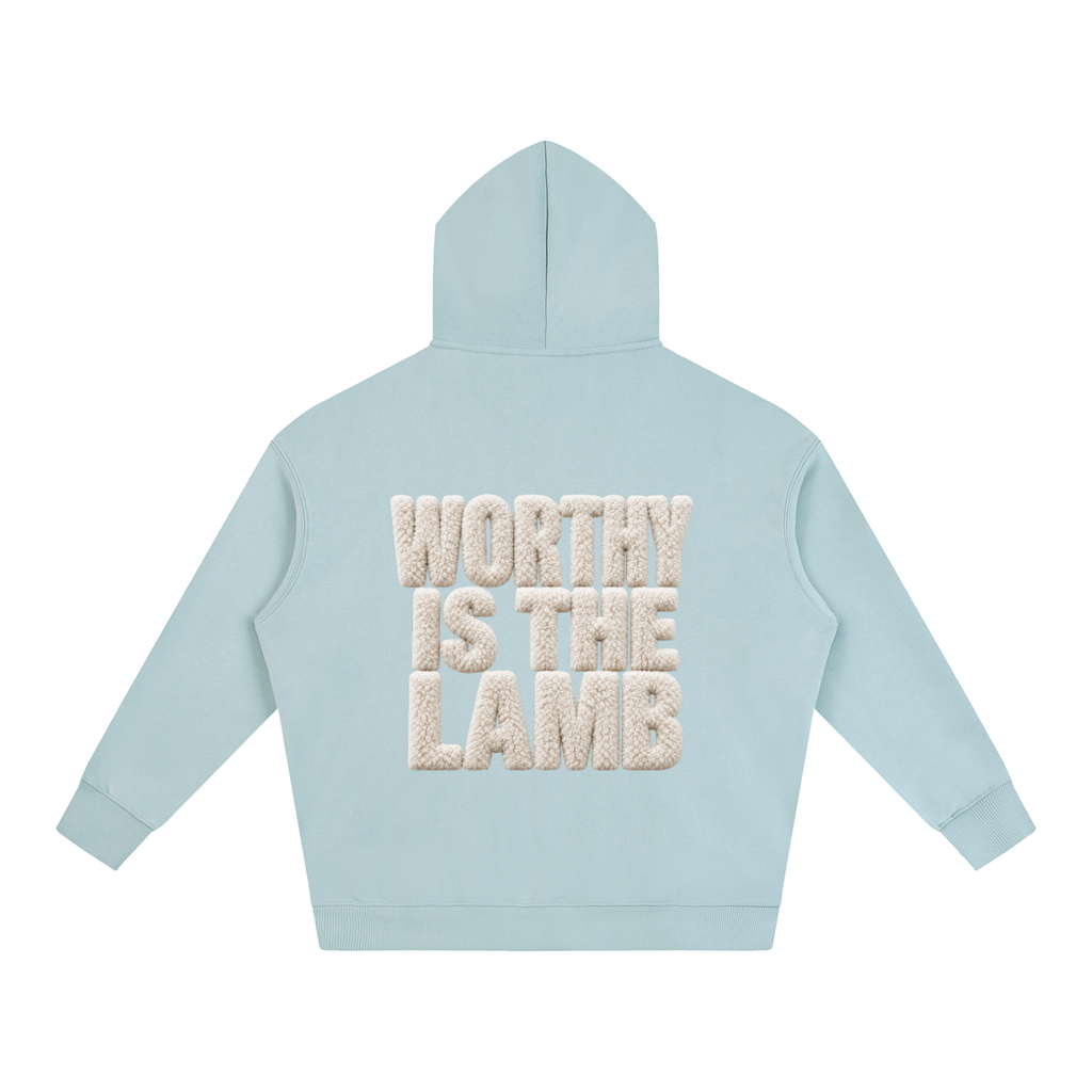 The Lamb Oversize Fleeced Hoodie