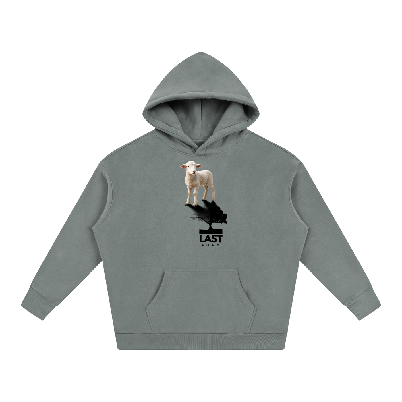 The Lamb Oversize Fleeced Hoodie