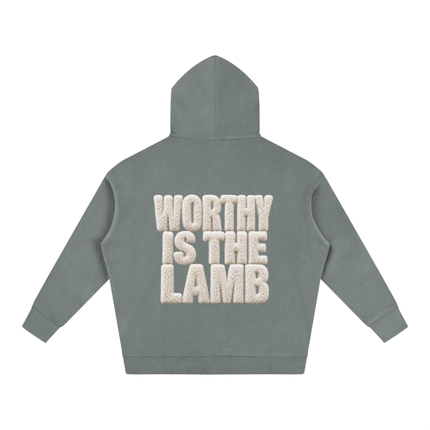 The Lamb Oversize Fleeced Hoodie