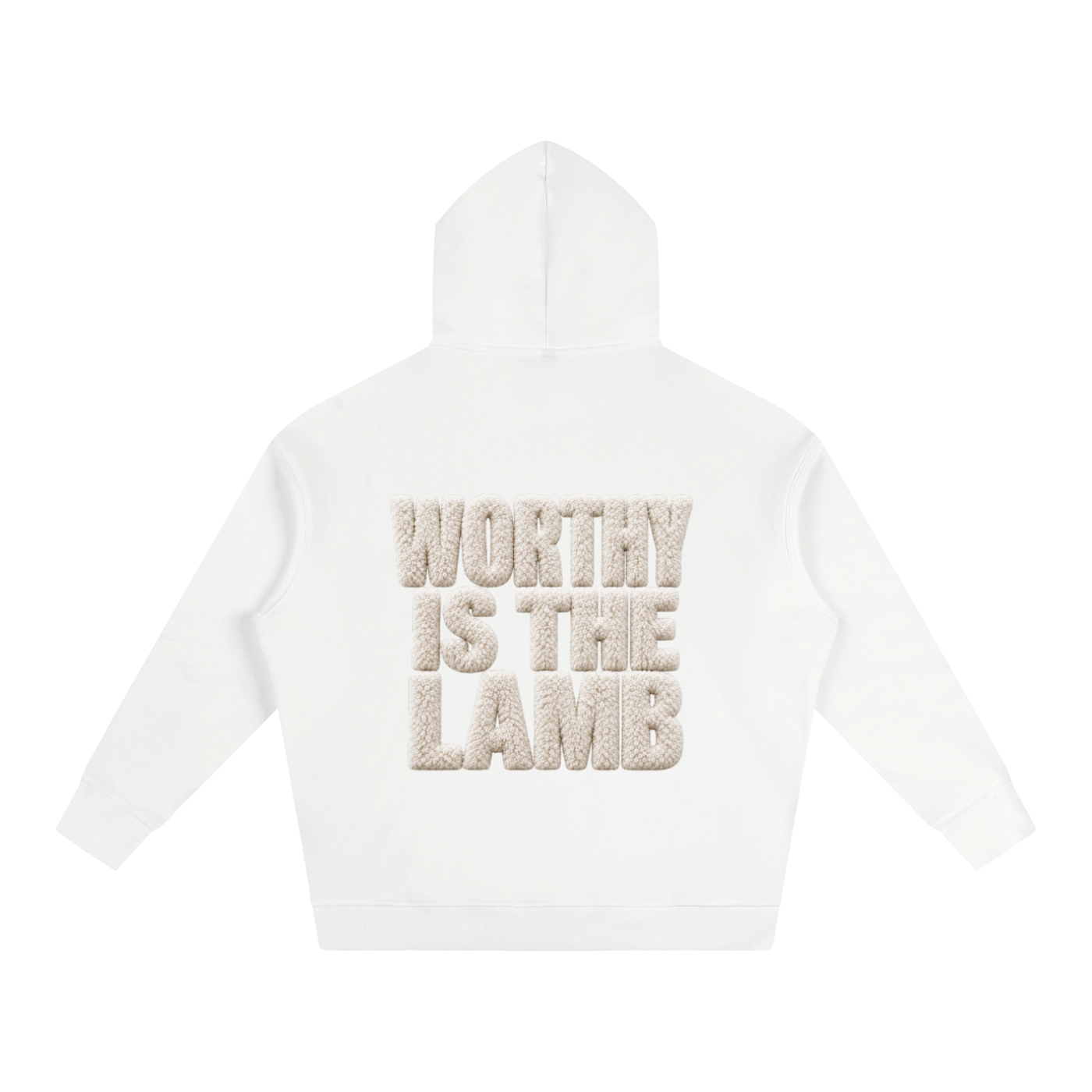 The Lamb Oversize Fleeced Hoodie