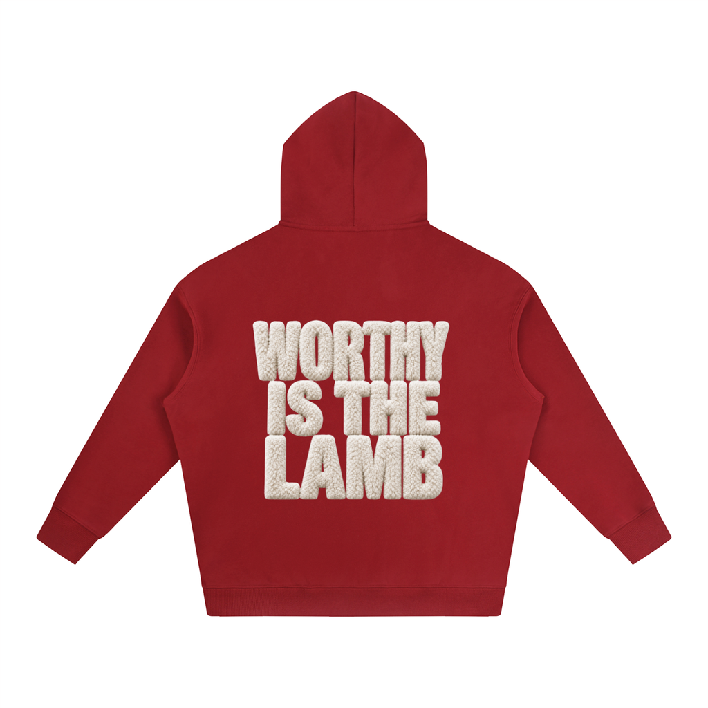 The Lamb Oversize Fleeced Hoodie