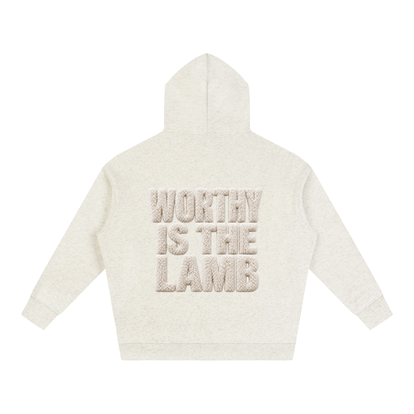 The Lamb Oversize Fleeced Hoodie