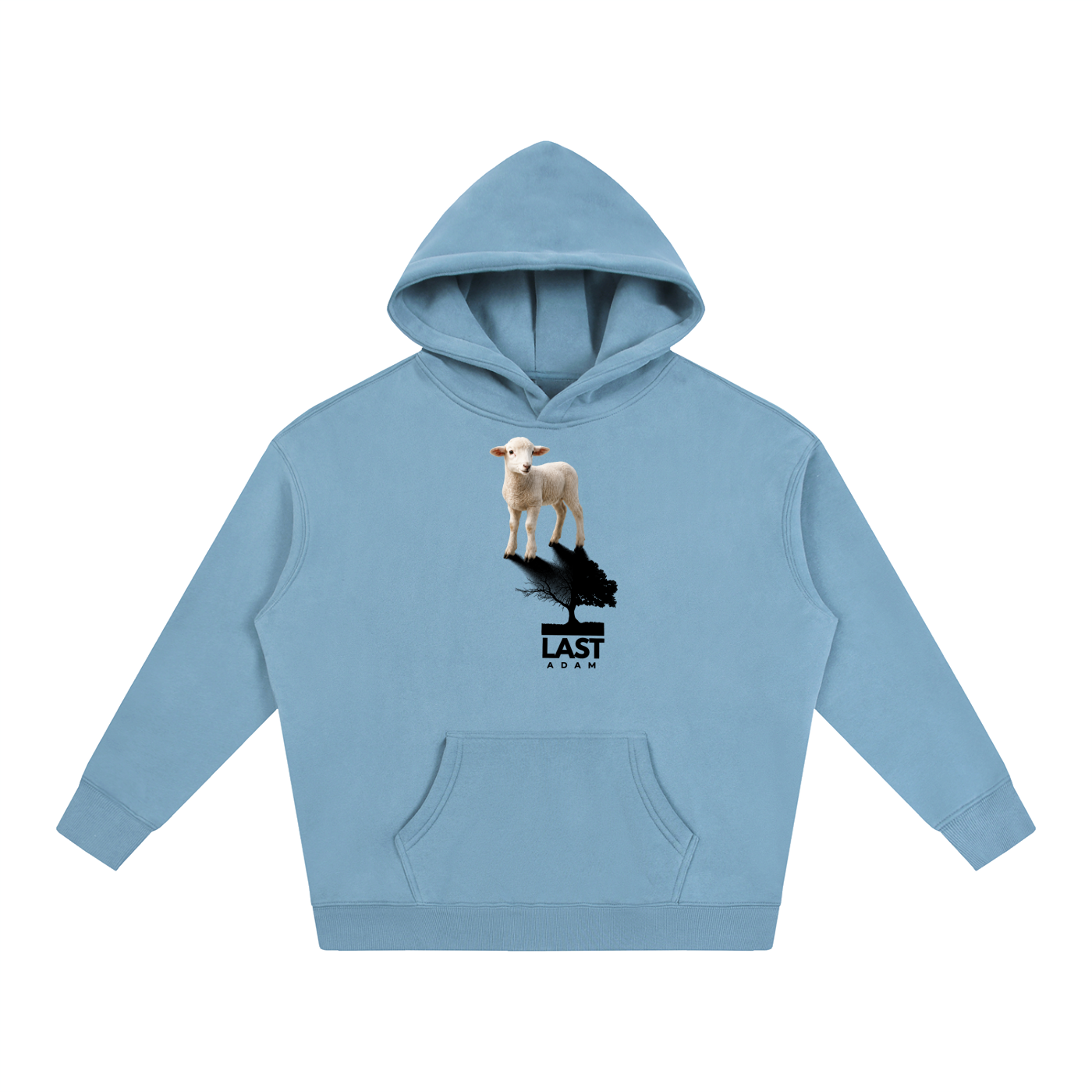 The Lamb Oversize Fleeced Hoodie