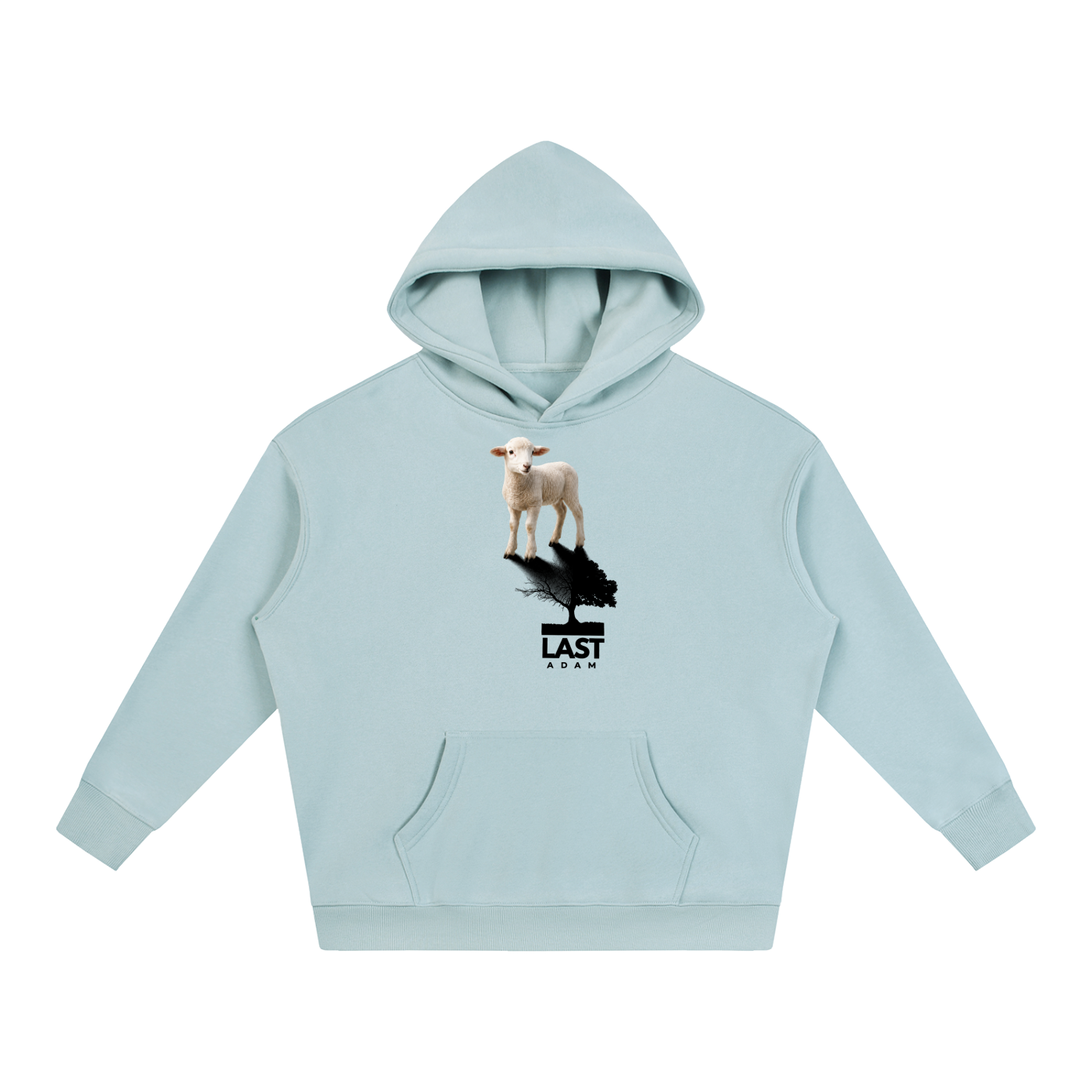 The Lamb Oversize Fleeced Hoodie