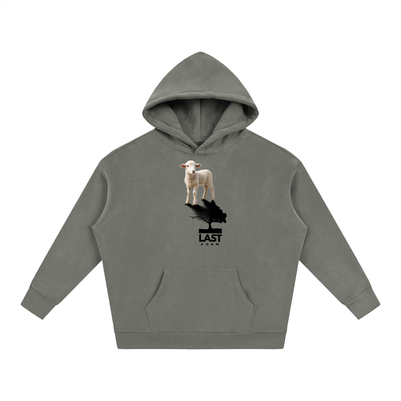 The Lamb Oversize Fleeced Hoodie