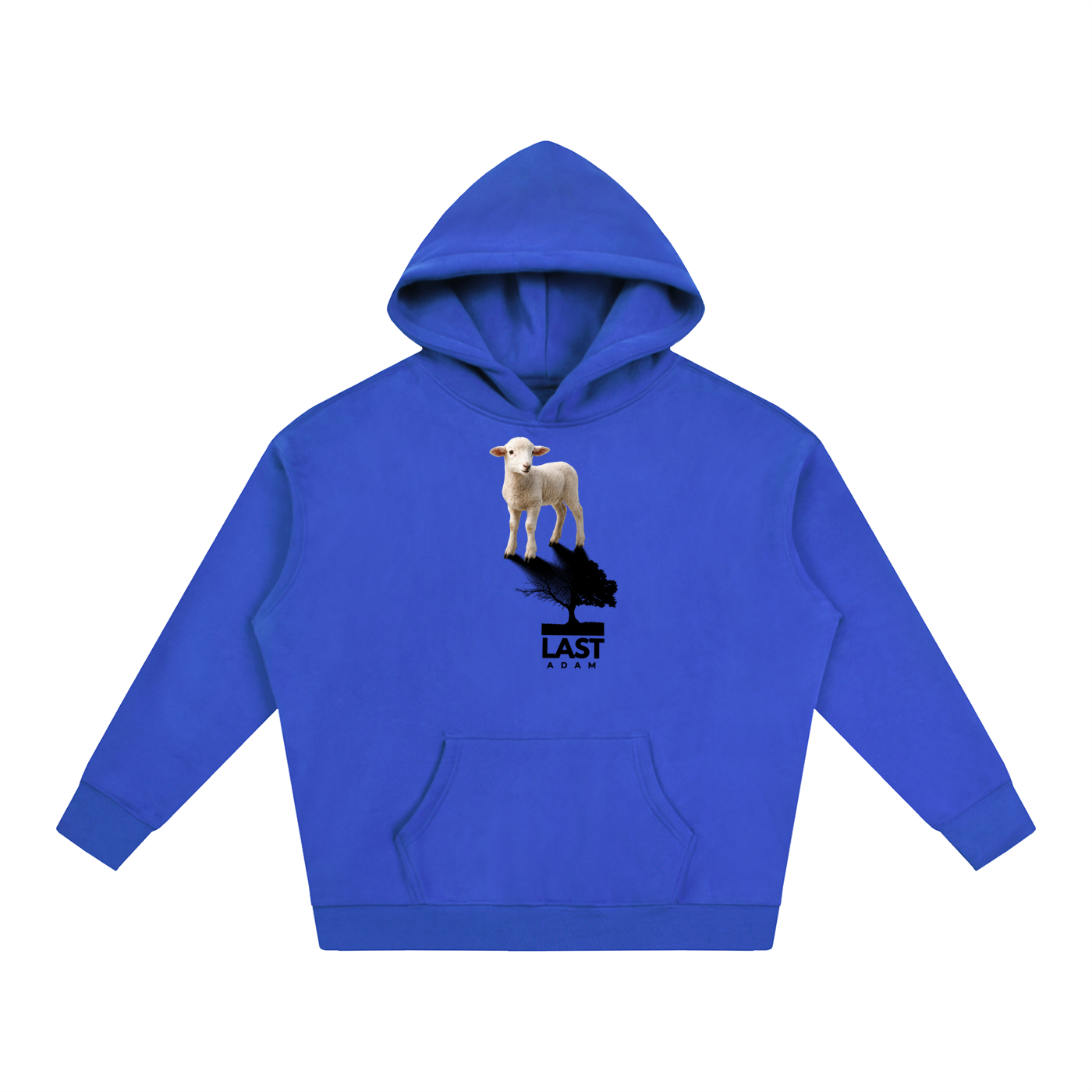 The Lamb Oversize Fleeced Hoodie