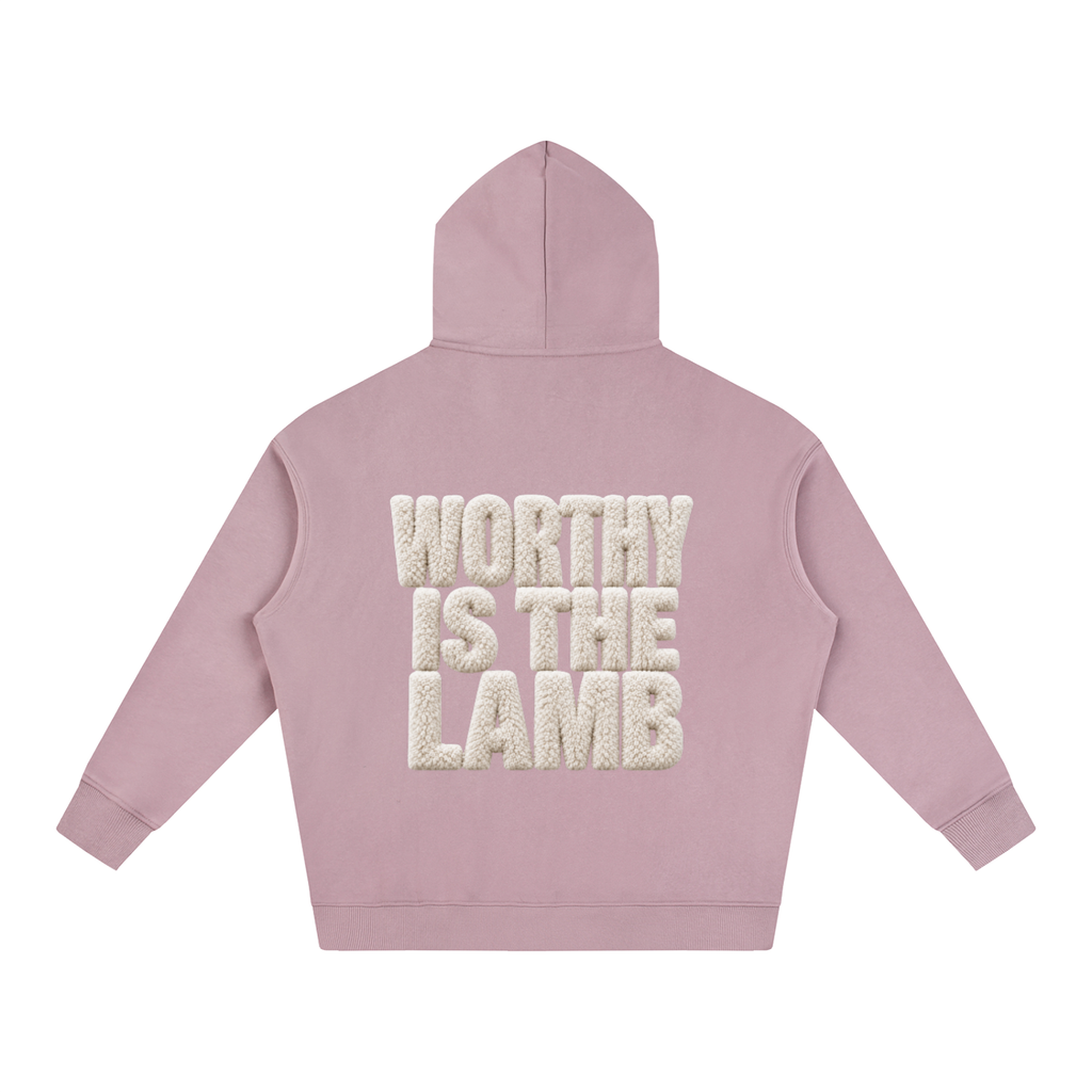 The Lamb Oversize Fleeced Hoodie