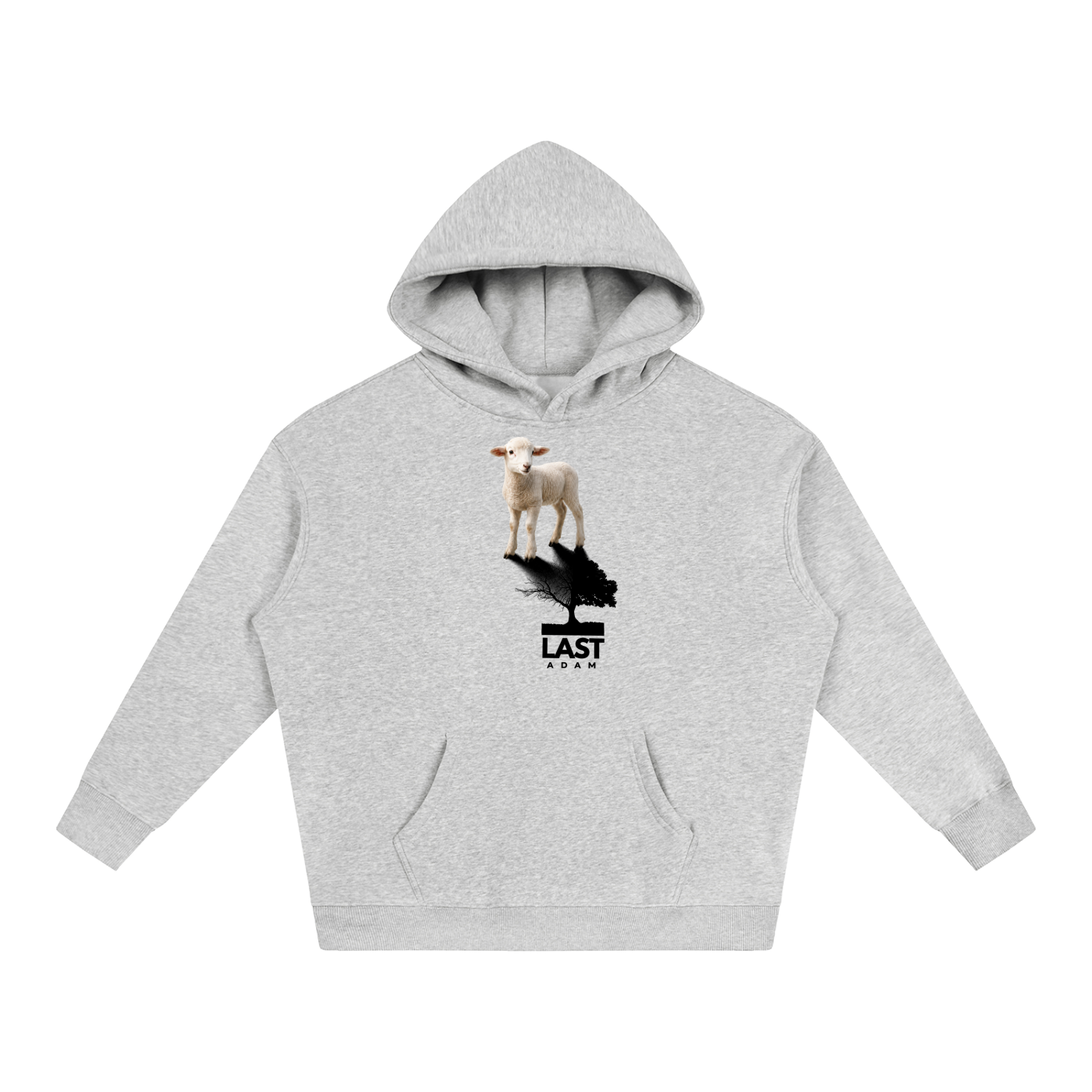 The Lamb Oversize Fleeced Hoodie