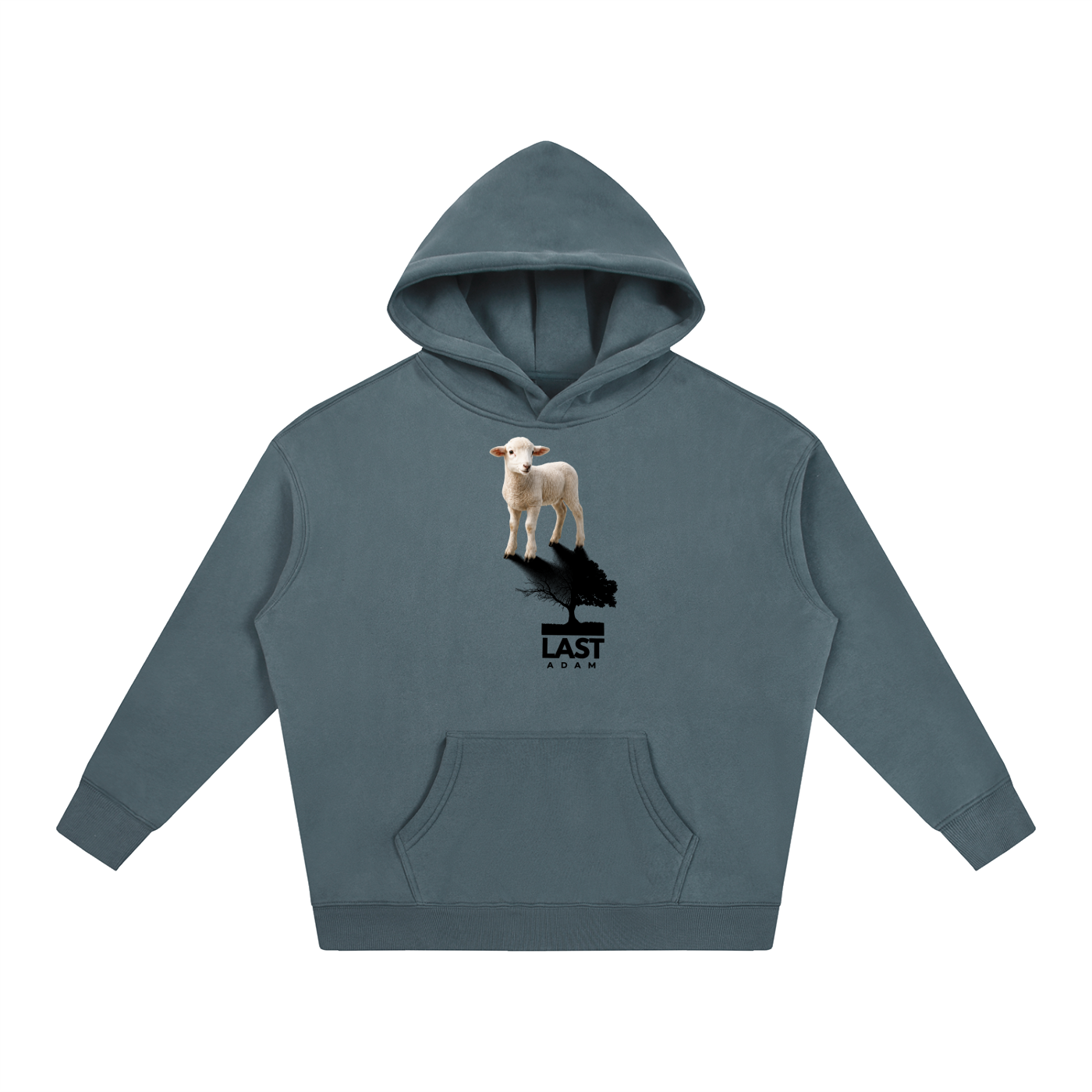 The Lamb Oversize Fleeced Hoodie