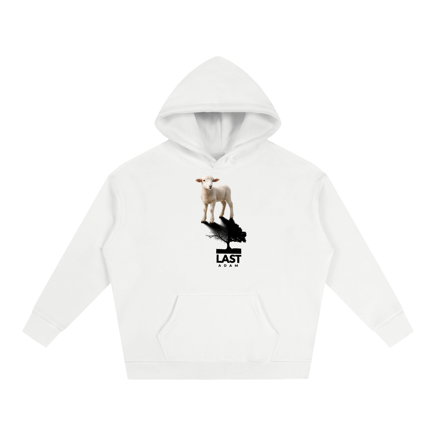 The Lamb Oversize Fleeced Hoodie