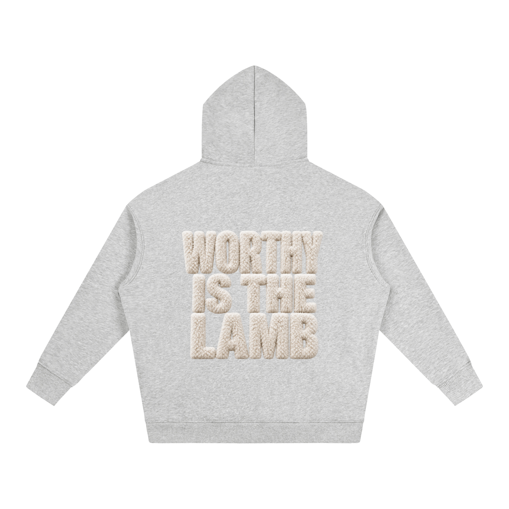 The Lamb Oversize Fleeced Hoodie
