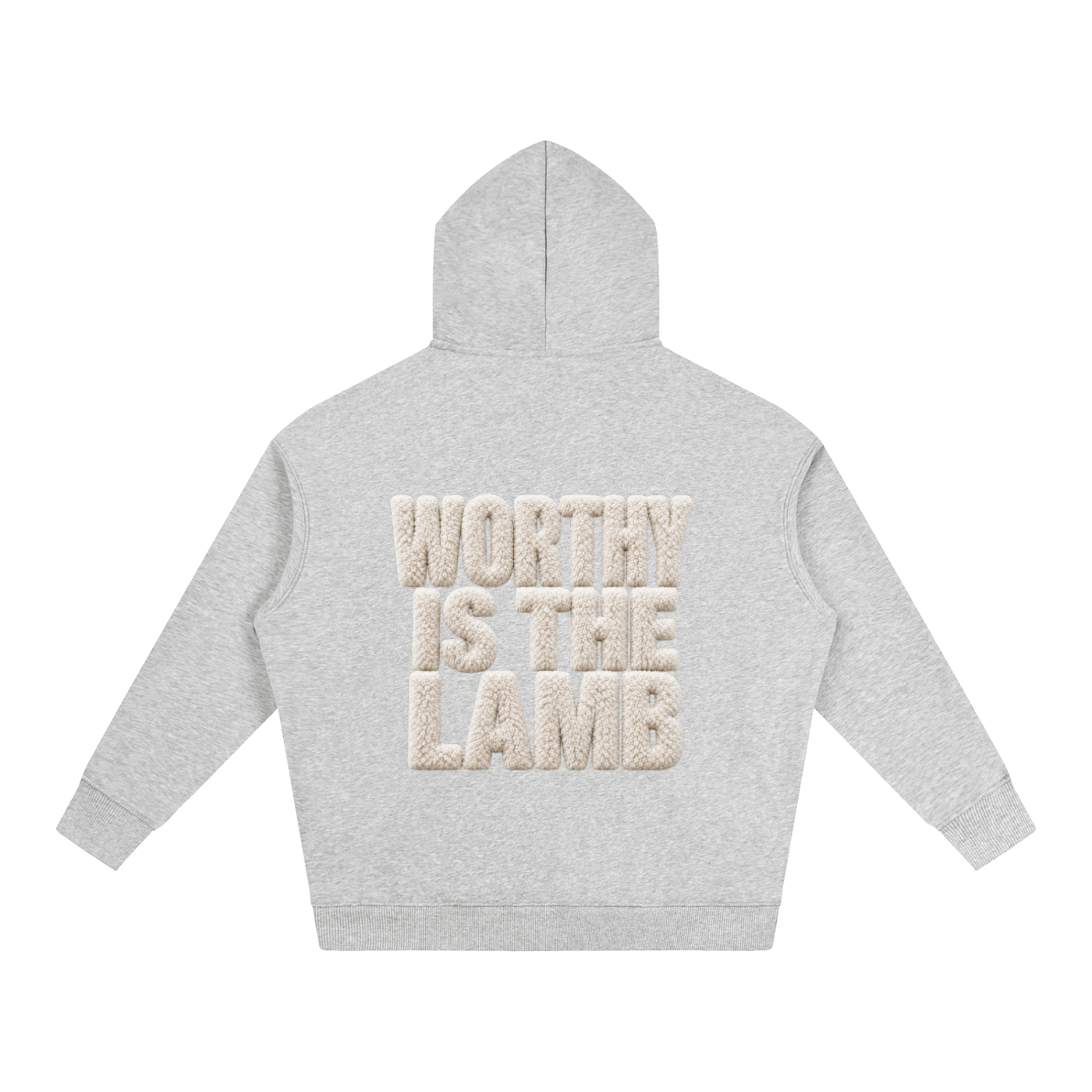 The Lamb Oversize Fleeced Hoodie