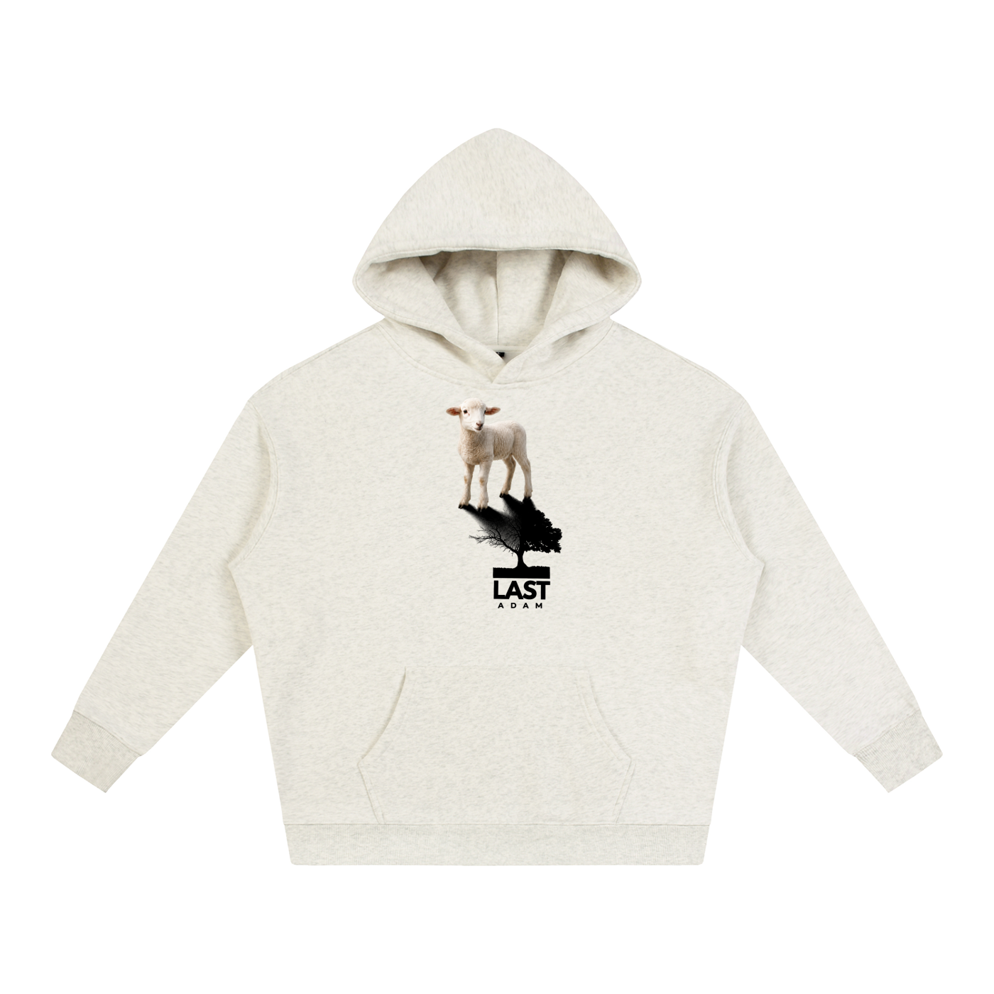 The Lamb Oversize Fleeced Hoodie