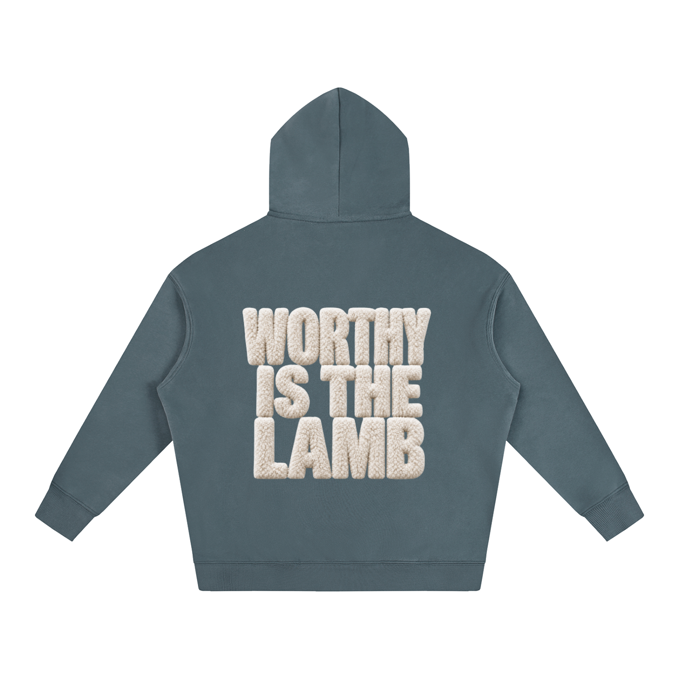 The Lamb Oversize Fleeced Hoodie