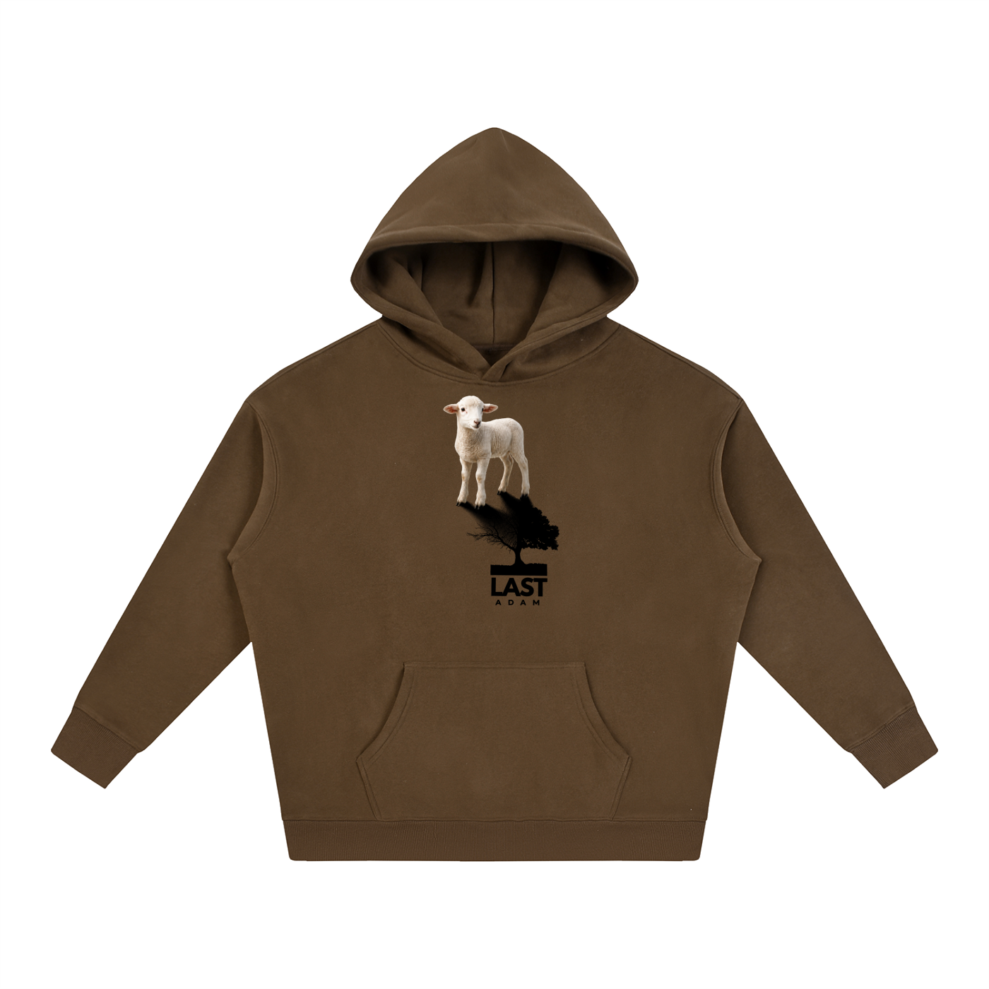 The Lamb Oversize Fleeced Hoodie