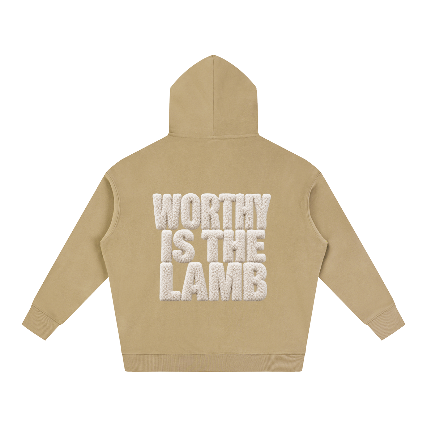 The Lamb Oversize Fleeced Hoodie