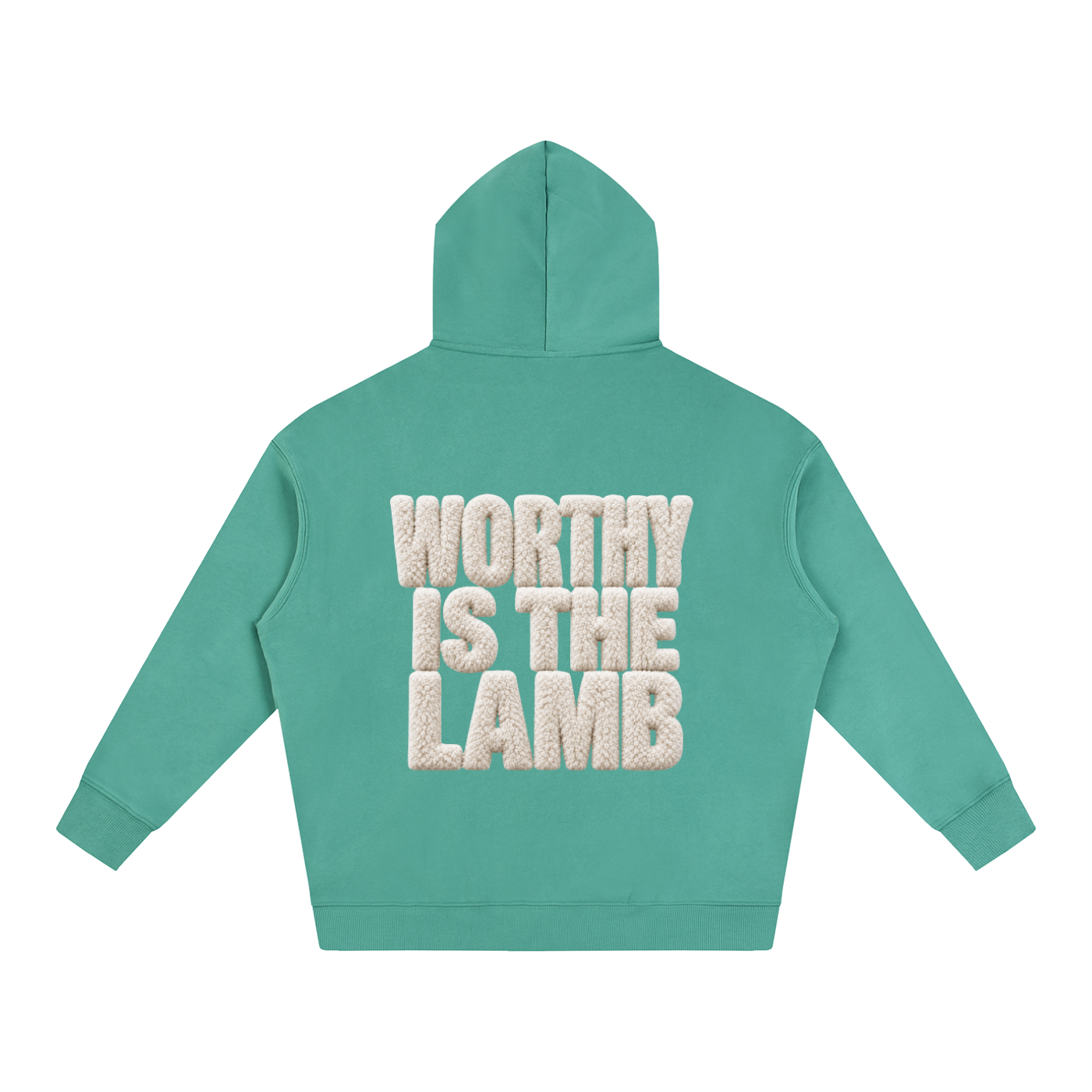 The Lamb Oversize Fleeced Hoodie