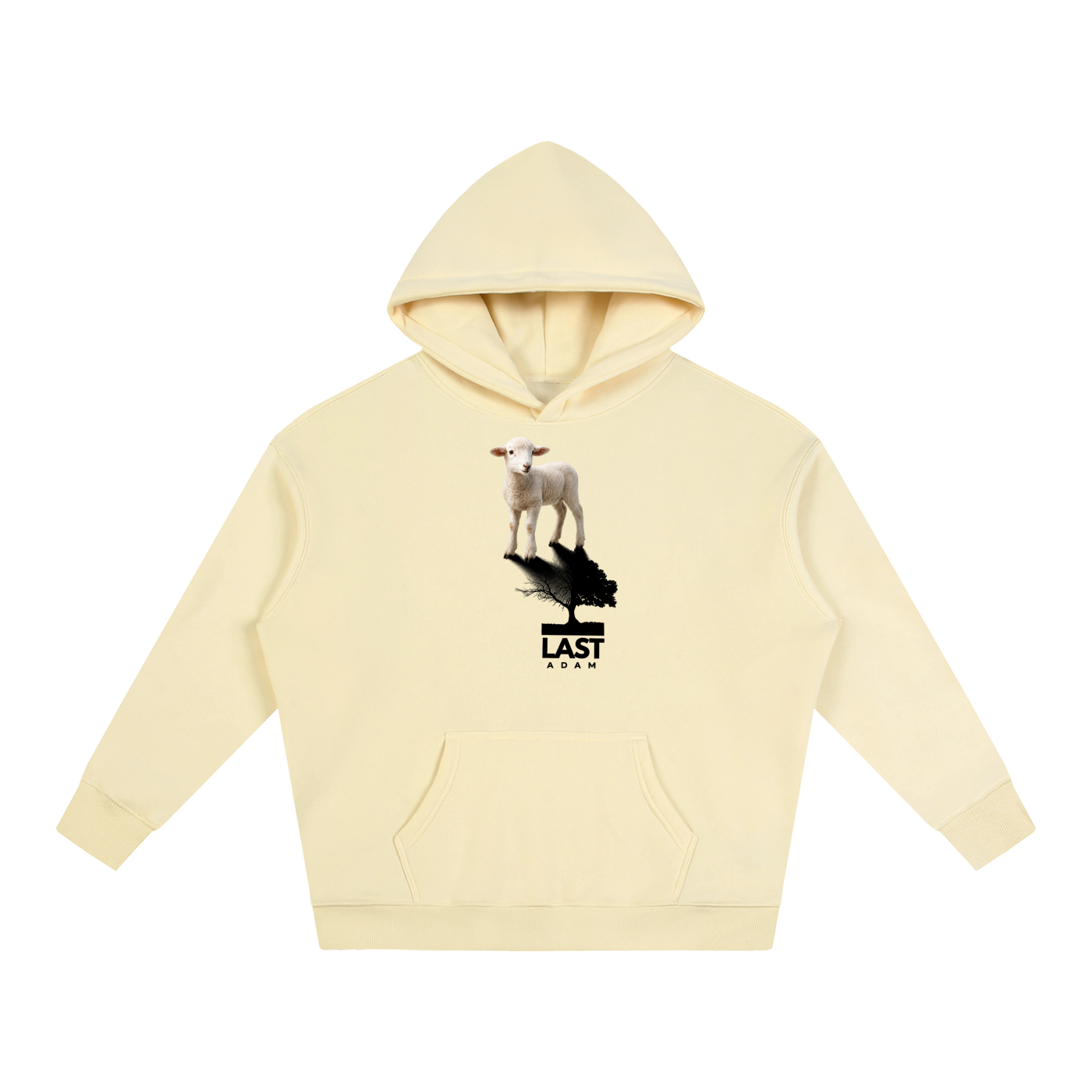 The Lamb Oversize Fleeced Hoodie