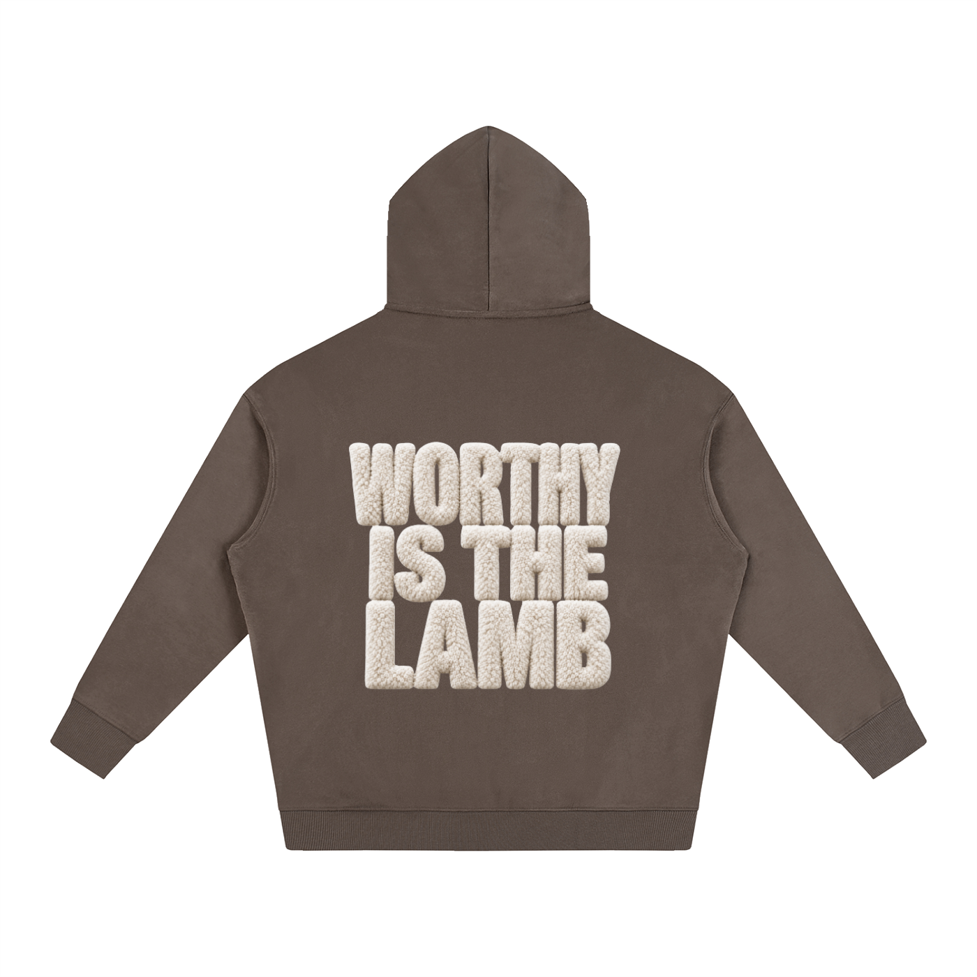 The Lamb Oversize Fleeced Hoodie