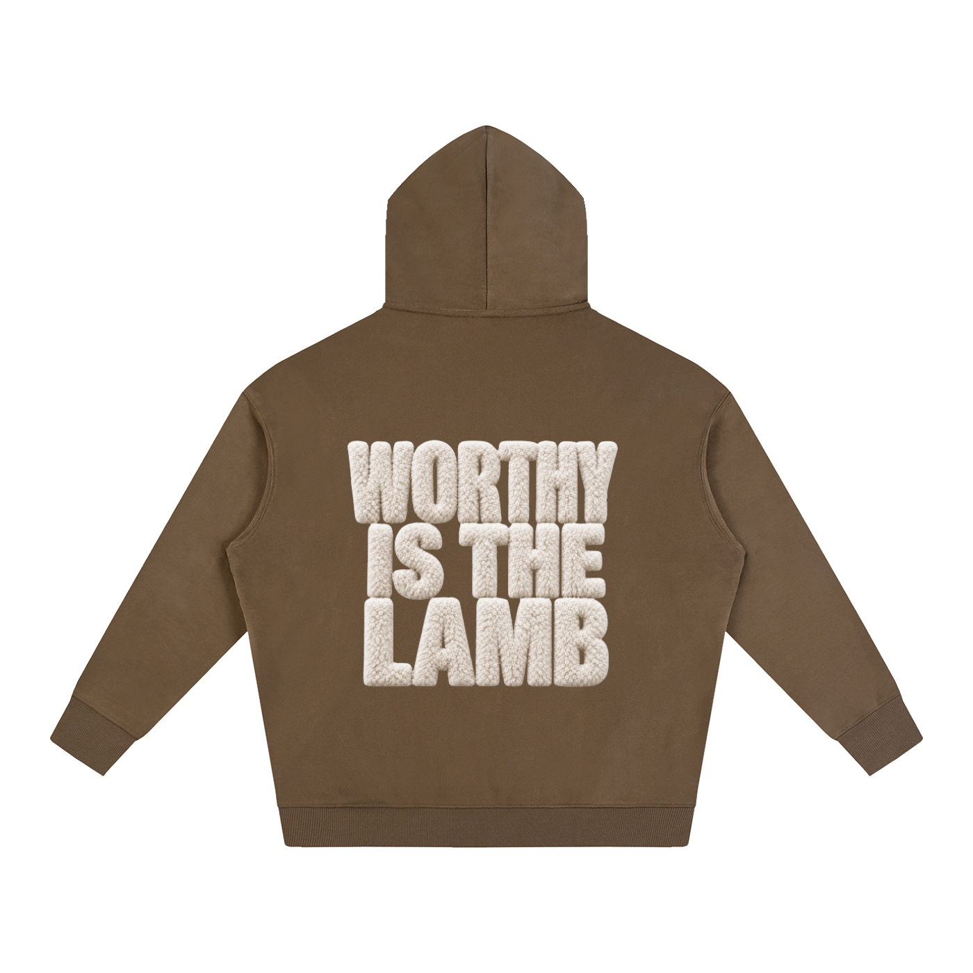The Lamb Oversize Fleeced Hoodie