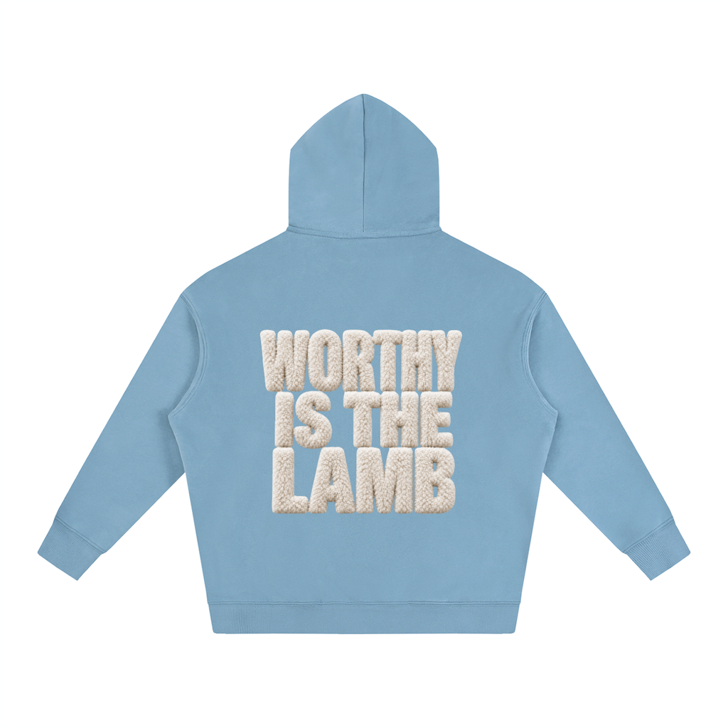 The Lamb Oversize Fleeced Hoodie