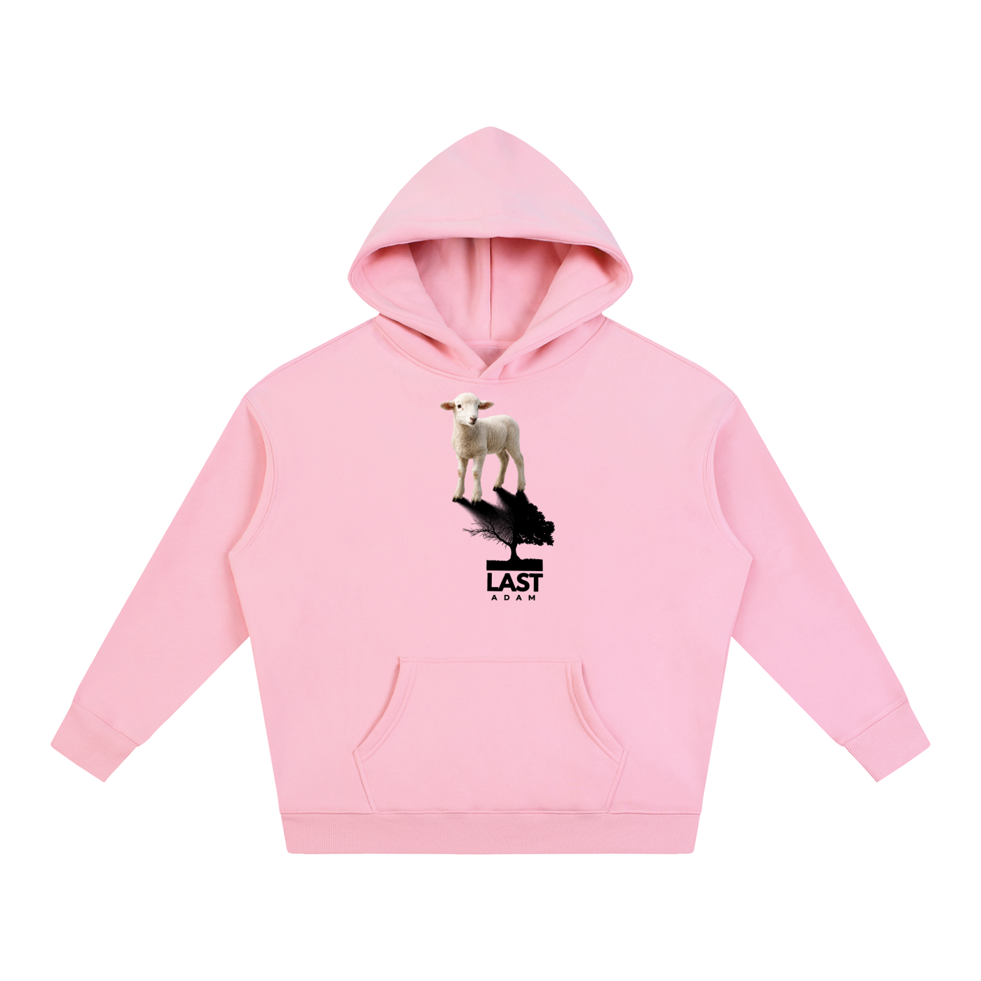 The Lamb Oversize Fleeced Hoodie